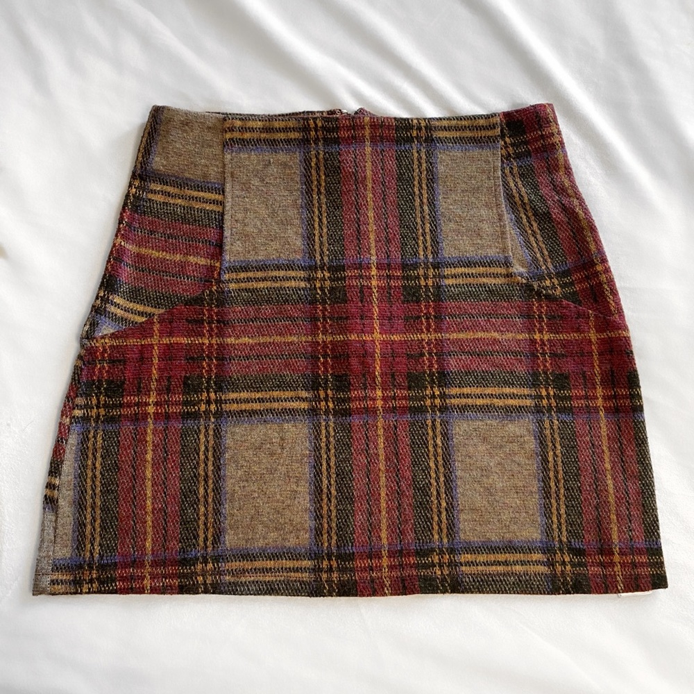 TOPSHOP Plaid Skirt | Size 4 | US S